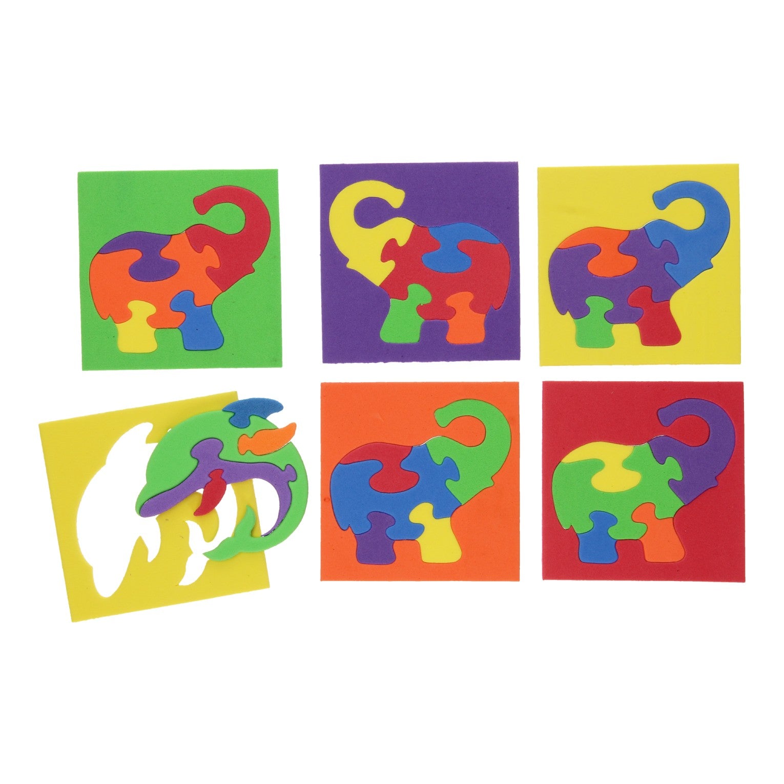 Puzzle en mousse d'animaux