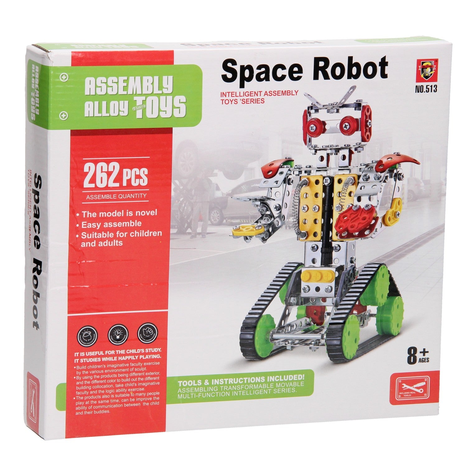 Construction Set Metal Robot, 262dlg.