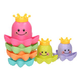 Tasses d'empilement de bain Octopus - afbeelding 1