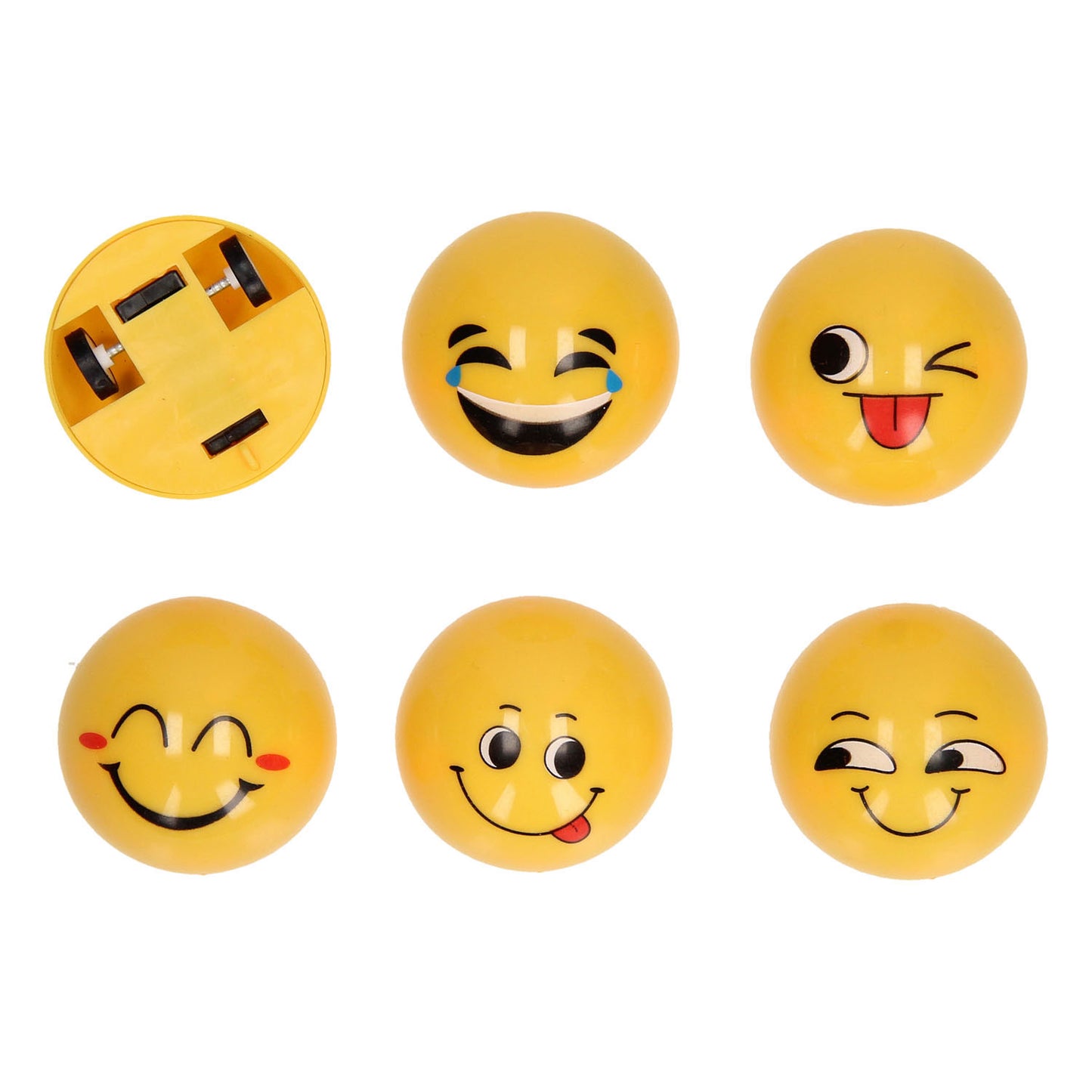 Tirez en arrière le visage de rire