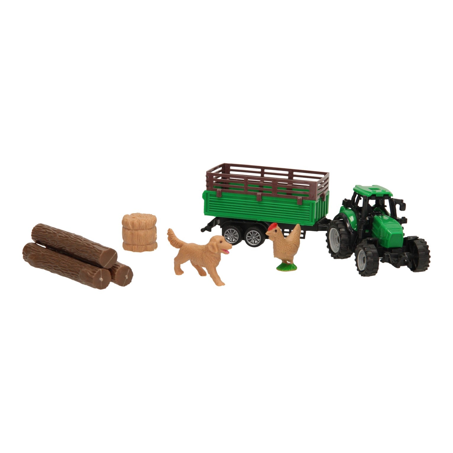 Tracteur avec accessoires - set 3