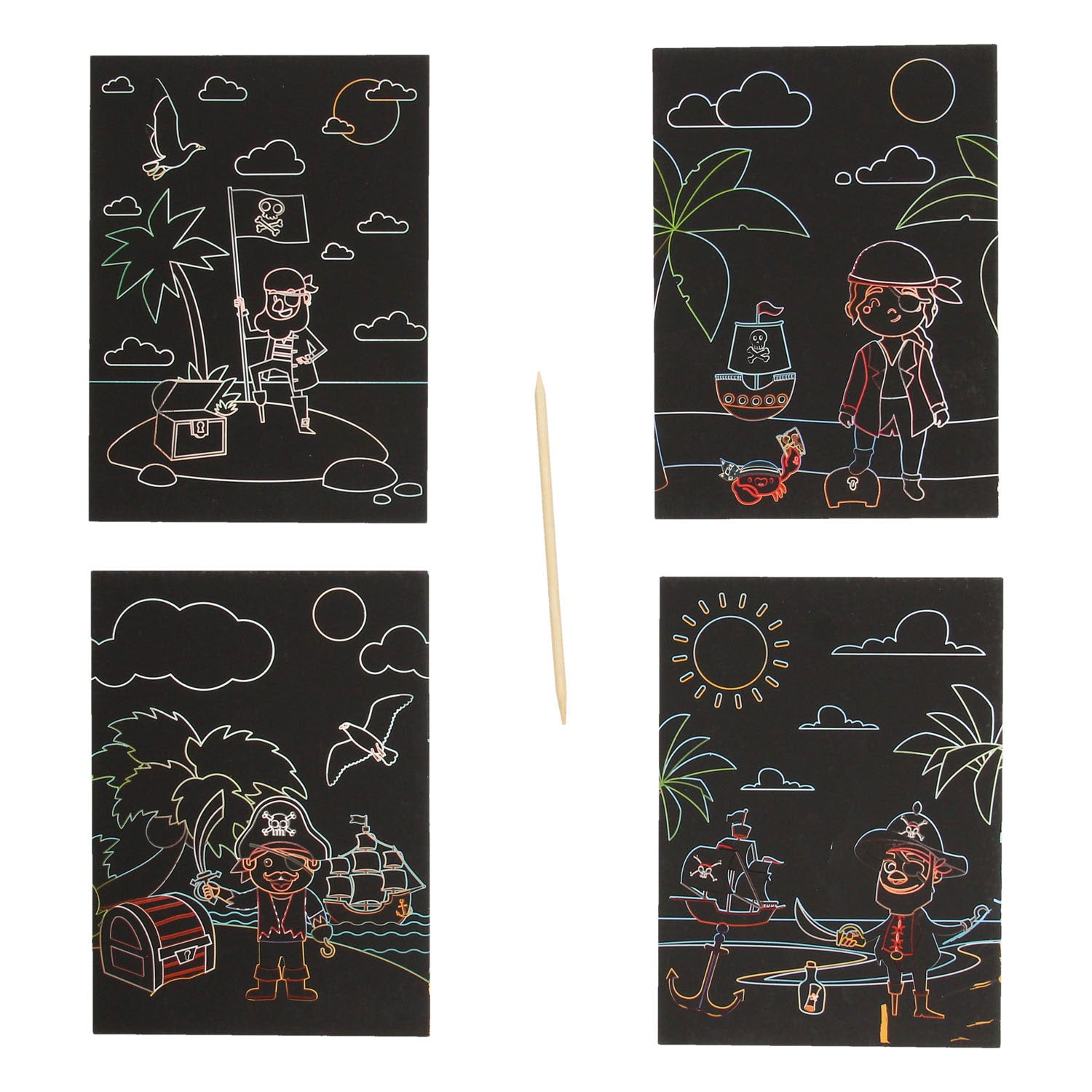 Pirates de cartes à gratter