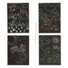 Cartes à gratter dinos