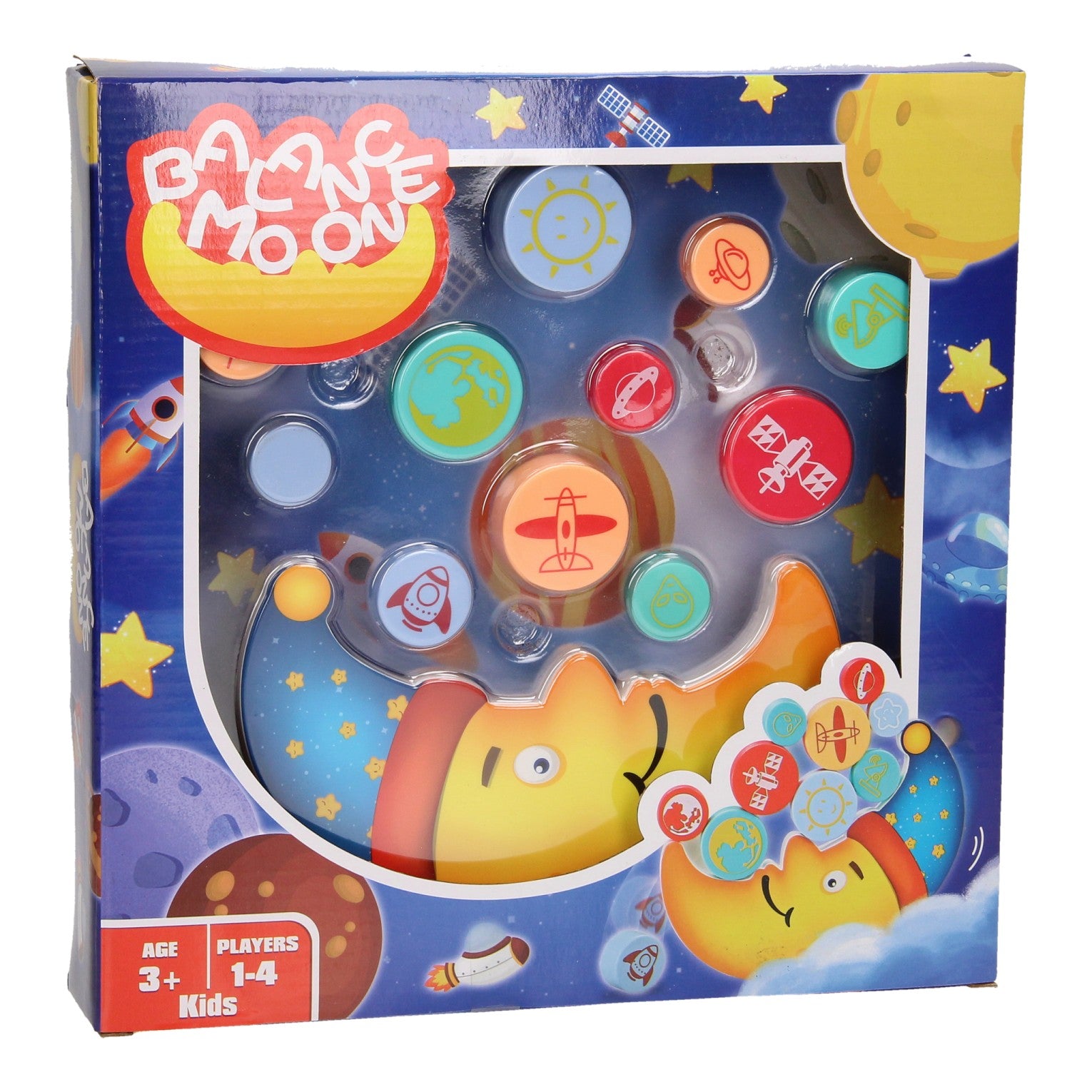Jeu d'équilibre de pile lune