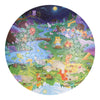 Puzzle rond dans la boîte de rangement Night Night, 150e.