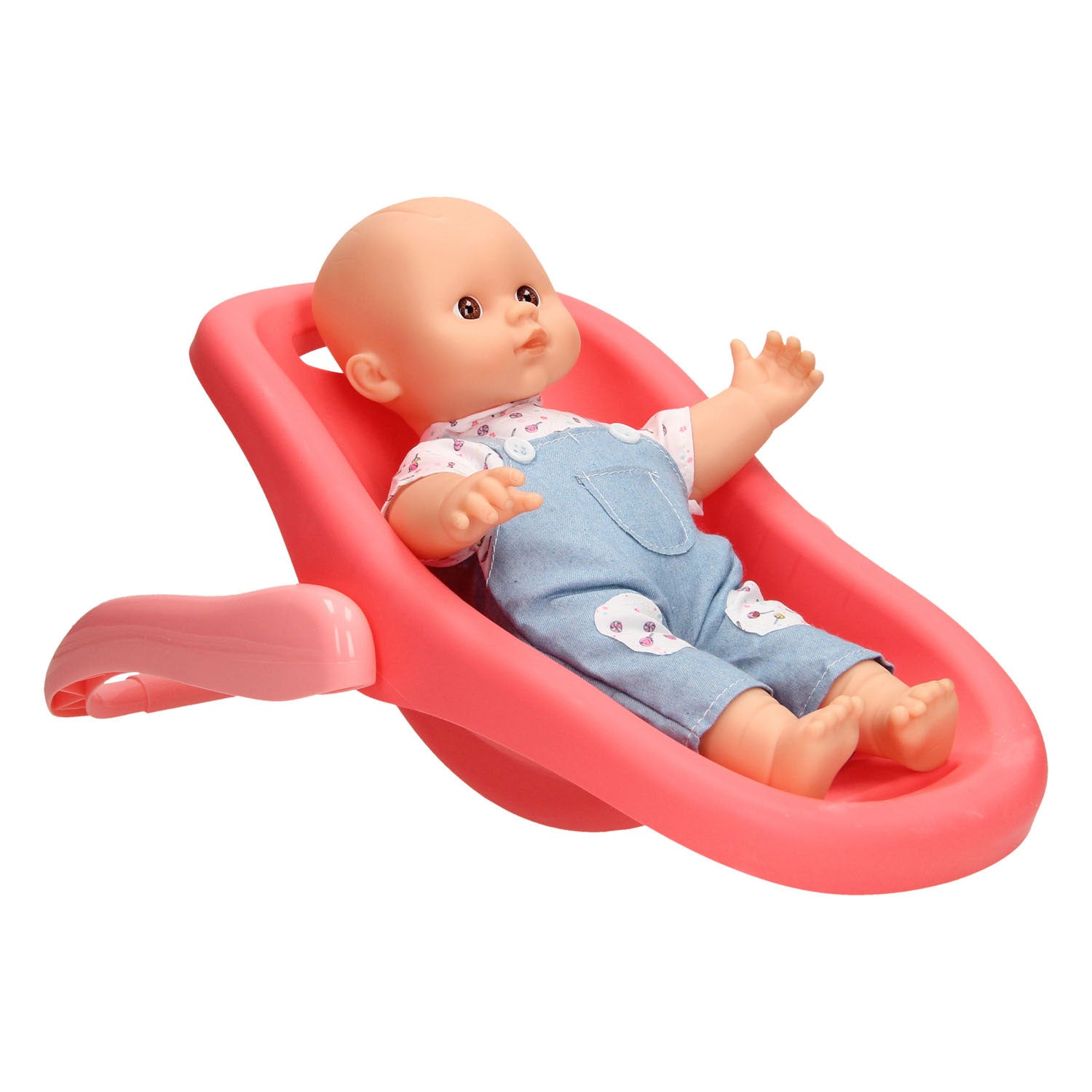 Poupée bébé en siège d'auto