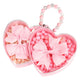 Ensemble de perles coeur 2 couches
