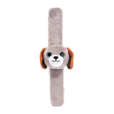 Bracelet pliant peluche chien gris - afbeelding 1