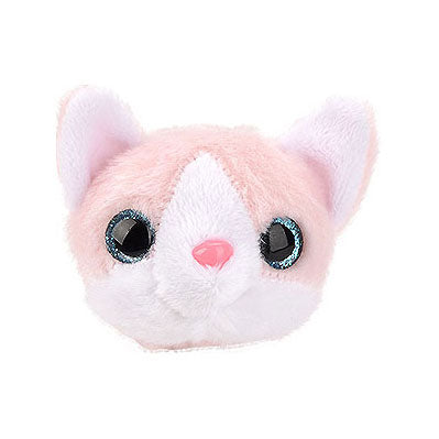 Bracelet pliant peluche minou rose
