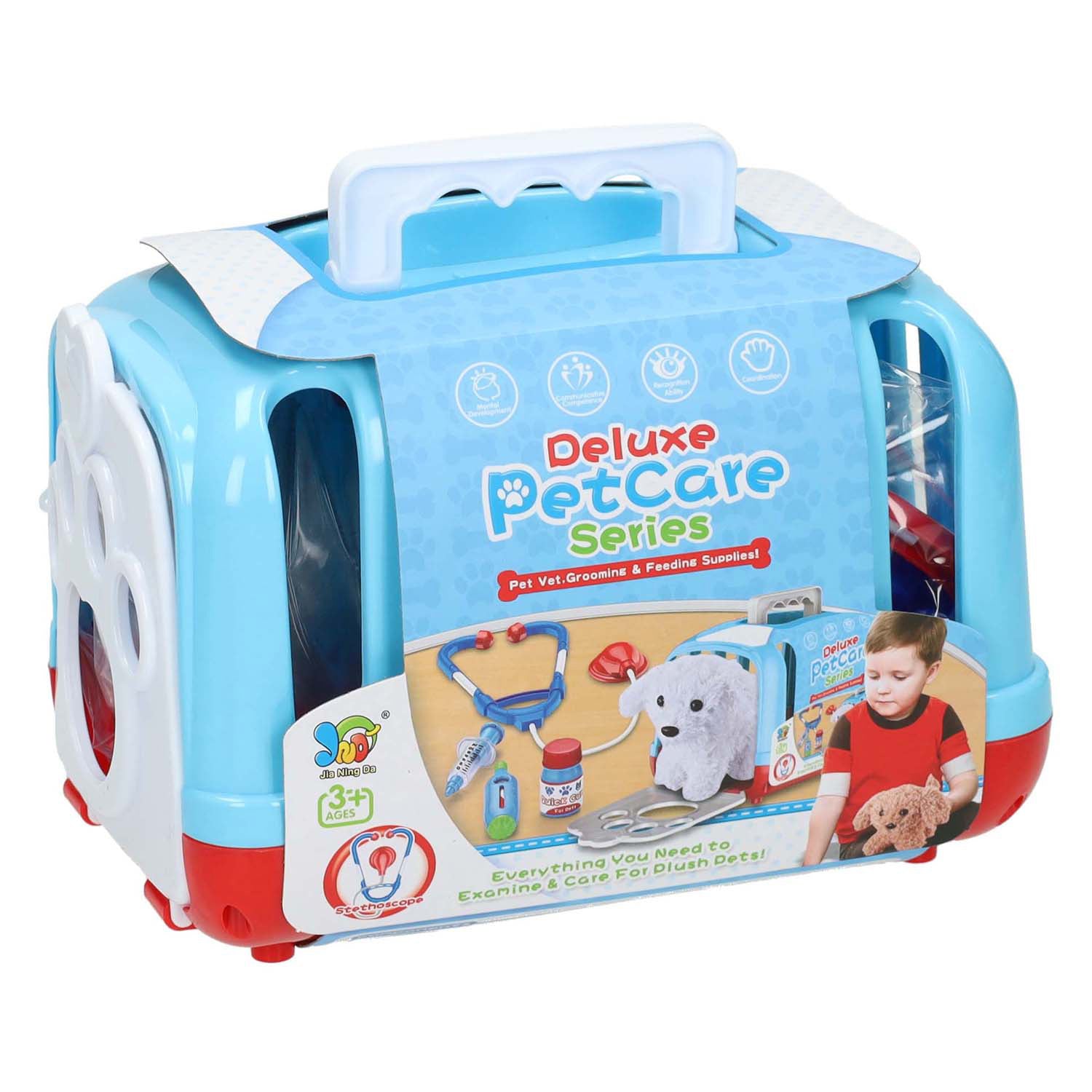 Chien Petcare en cage