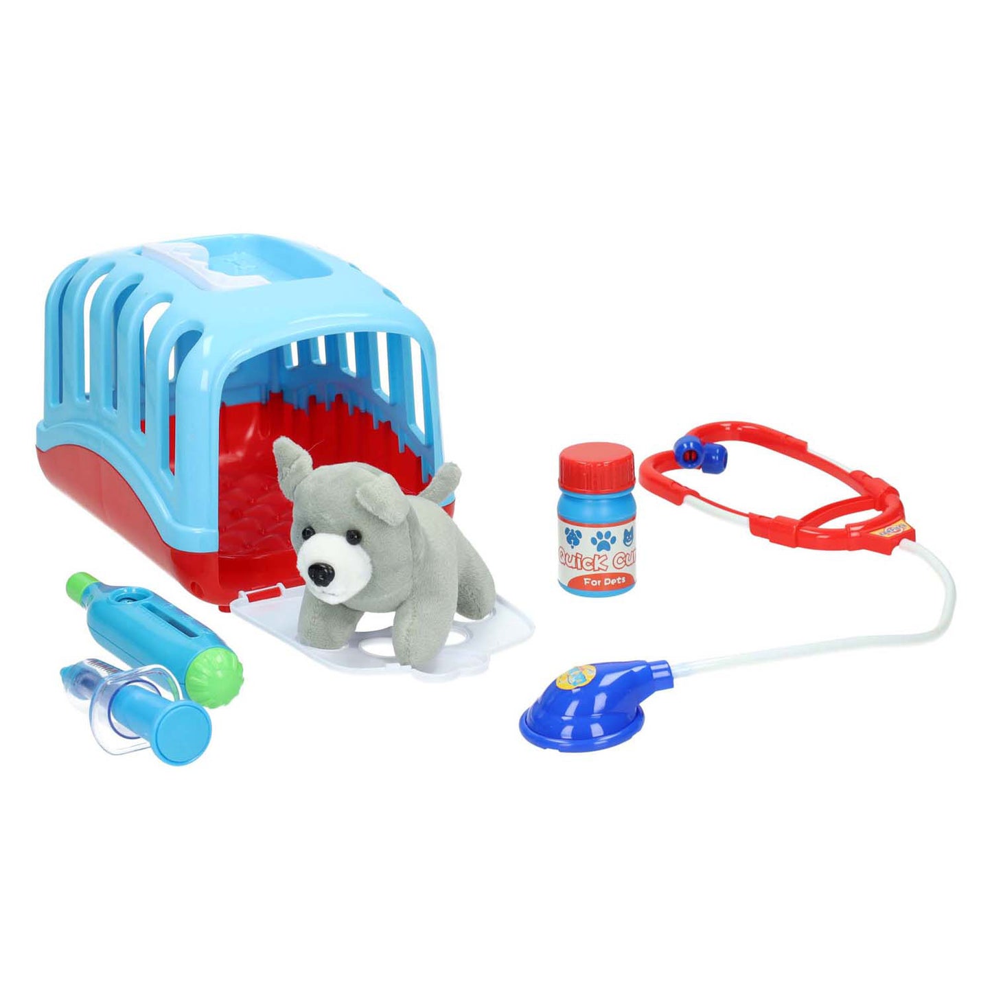 Chien Petcare en cage