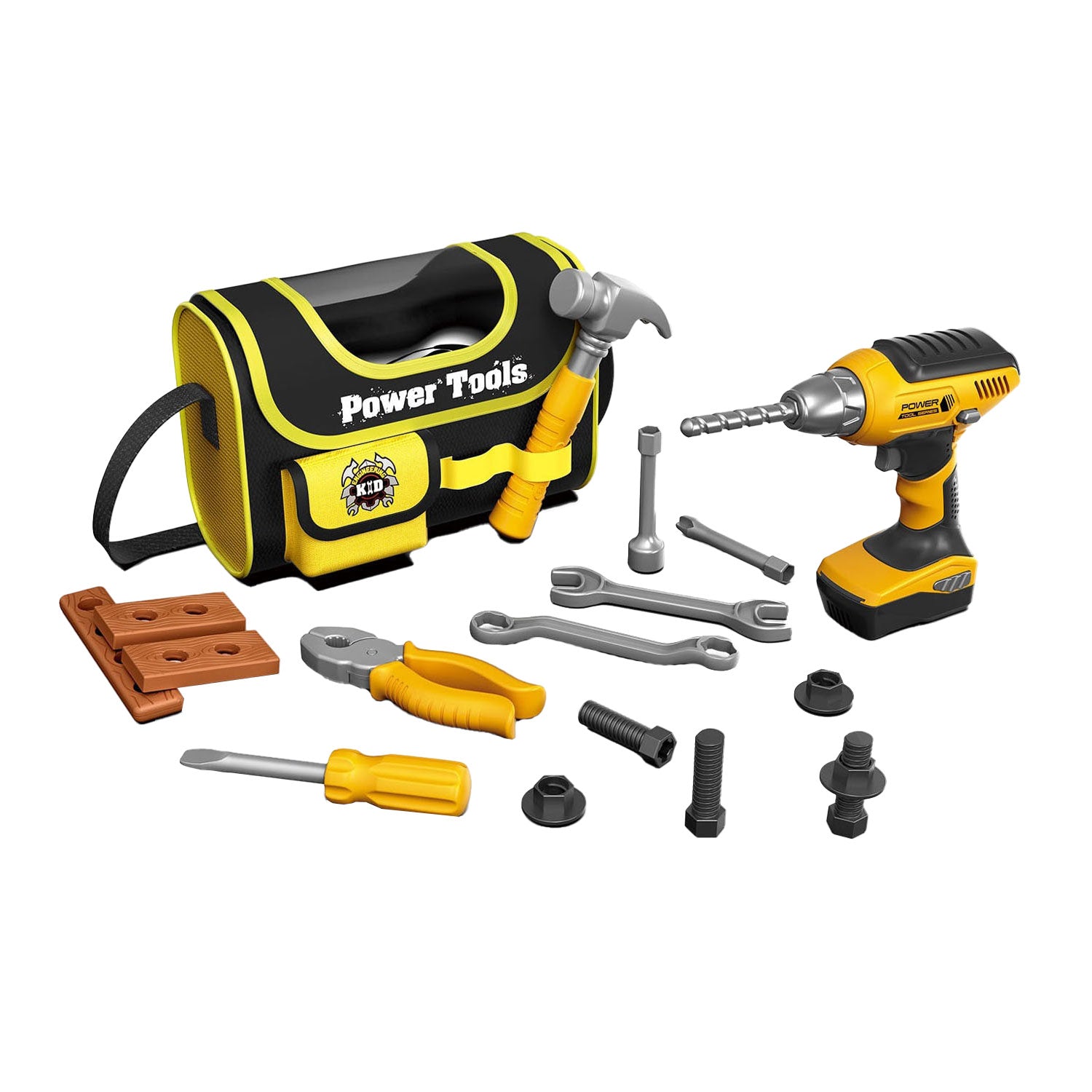 Mallette de transport pour trousse à outils avec lumière
