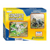 Jeu de construction en métal dinosaure tricératops