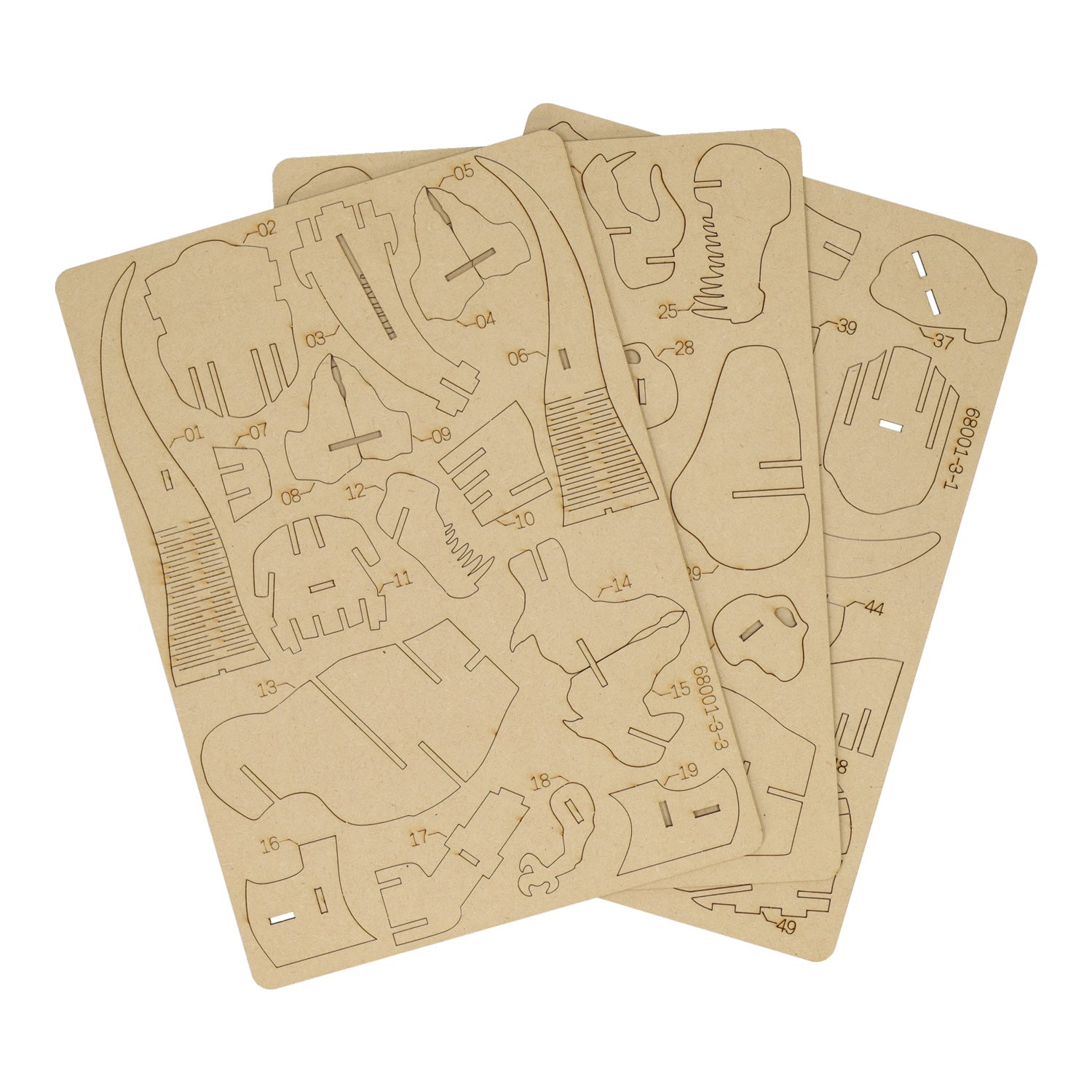 Kit de construction en bois 3D T-Rex