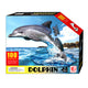 Puzzle en forme de dauphin, 100 pcs.