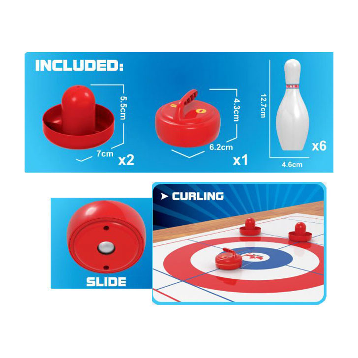 Ensemble de bowling et de curling à air Ngk
