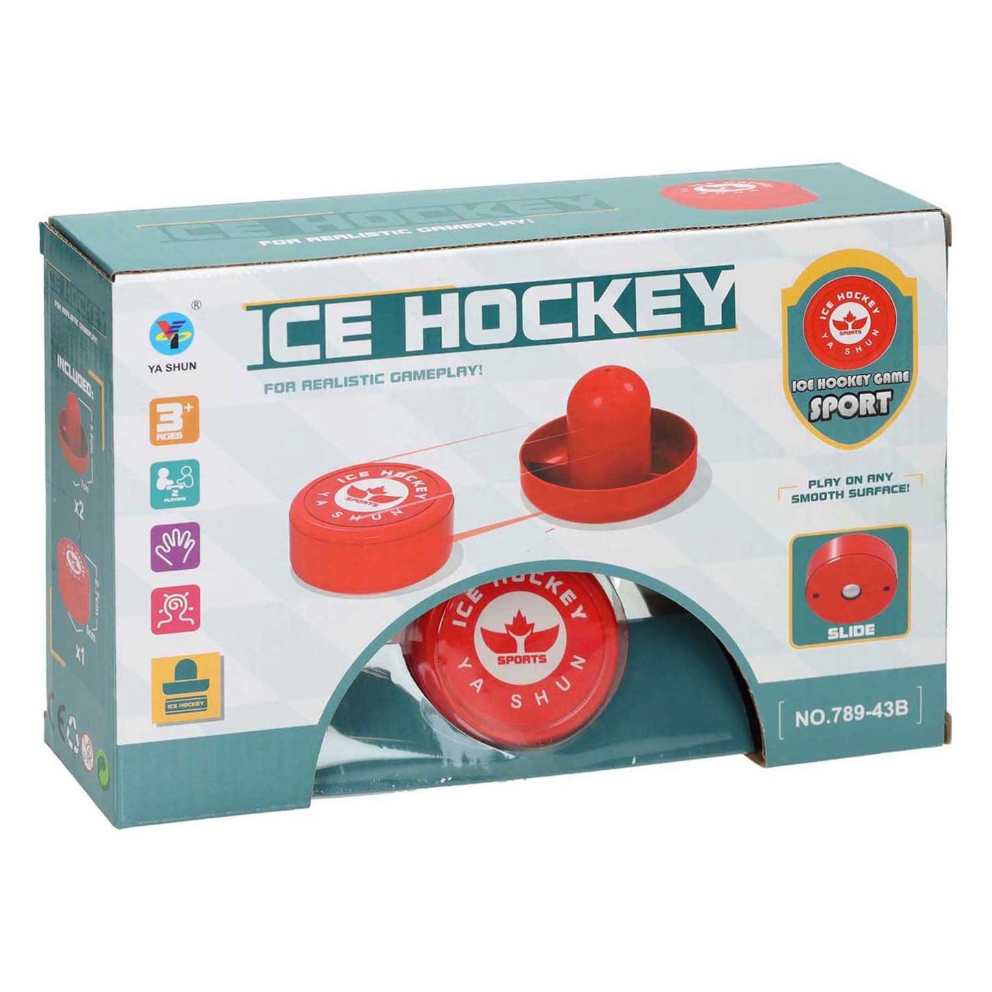 Ensemble de hockey sur glace aérien