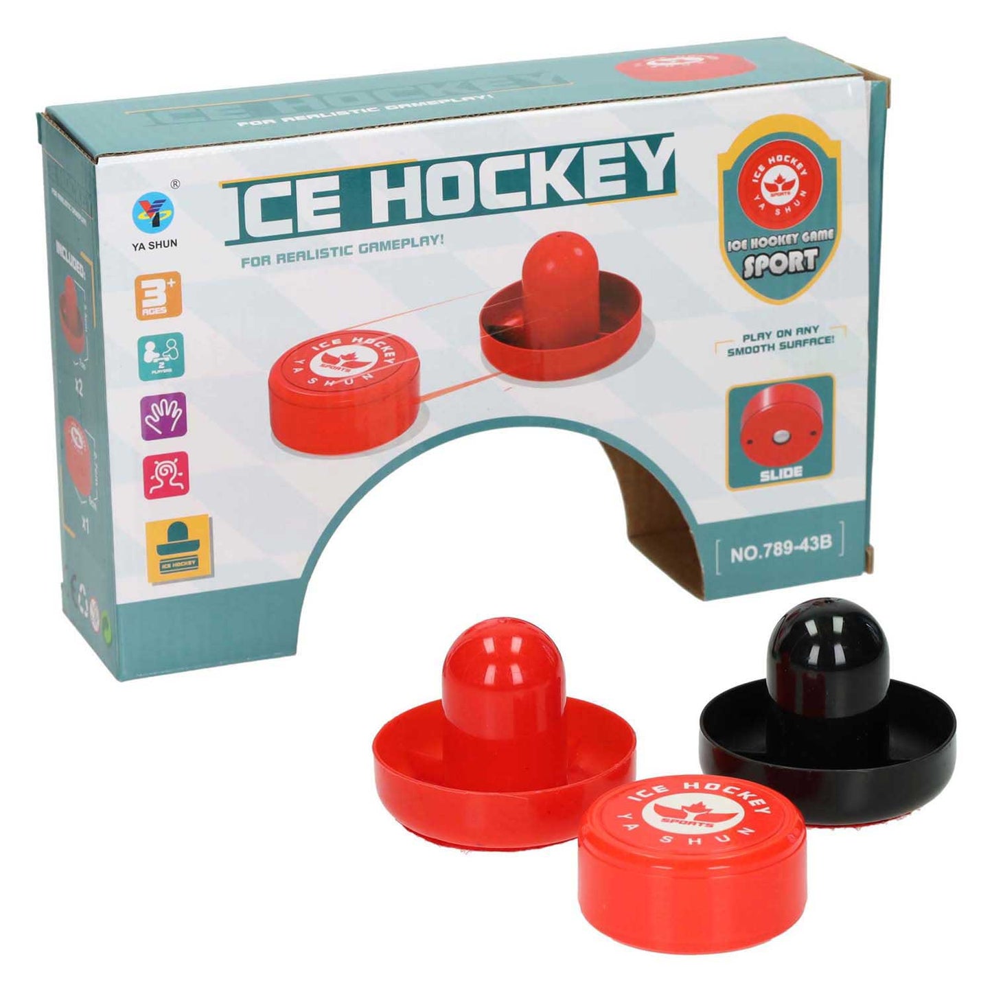 Ensemble de hockey sur glace aérien
