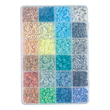 Perles polymères nuances bleu-vert - afbeelding 1