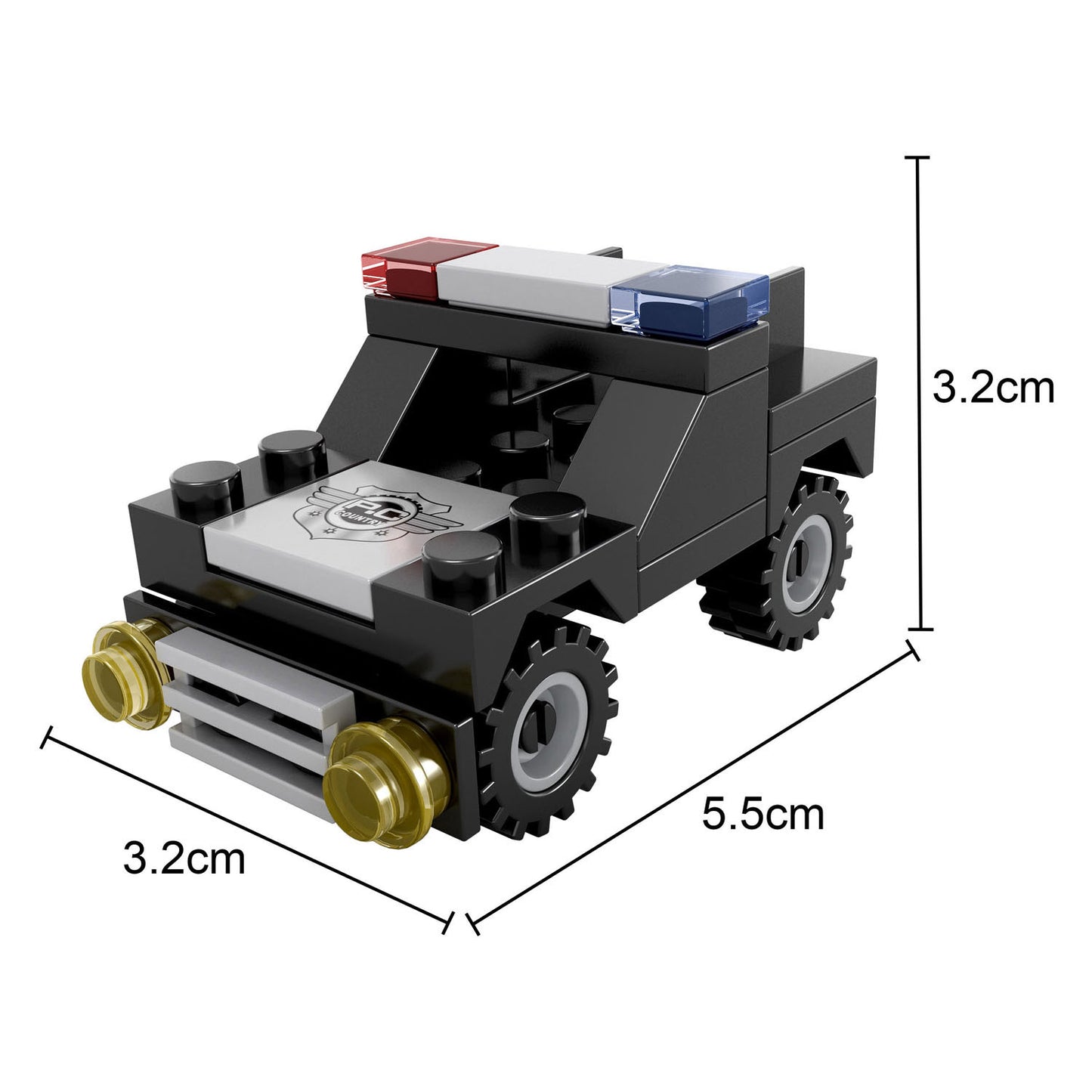 Jeu de construction Police SWAT - 41 pièces.
