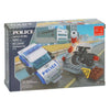 Jeu de construction barrage routier de la police - 127 pièces.