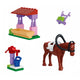 Kit de construction pour soins aux chevaux - 45 pièces.