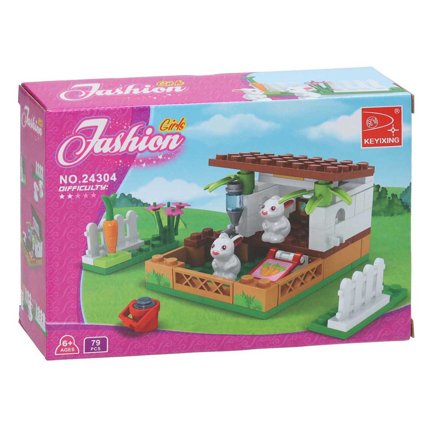Kit de construction station de soins pour lapins - 73 pièces.