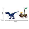 Jeu de construction Dino Riddle - 52 pièces.