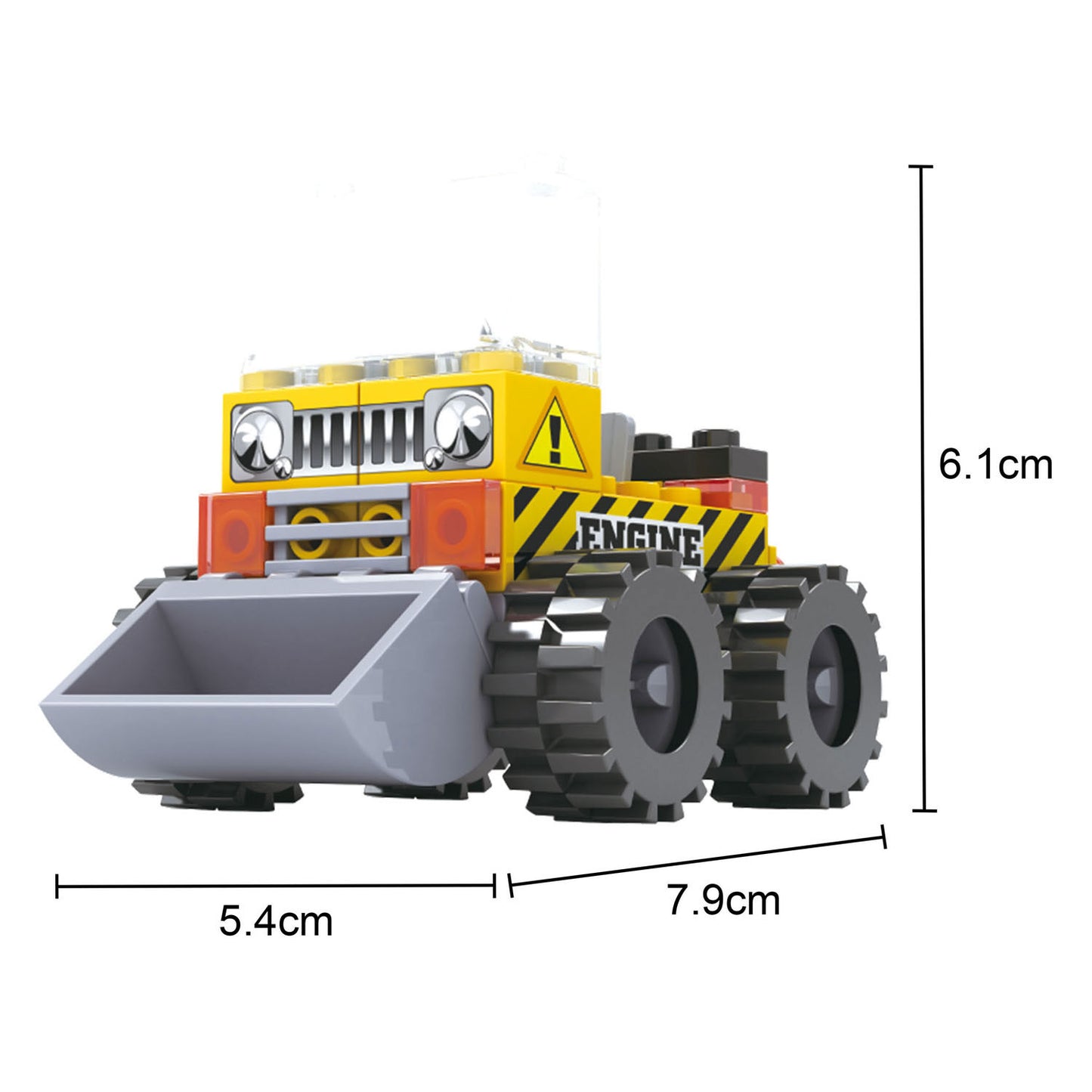 Kit de construction pour chargeur frontal - 60 pièces.