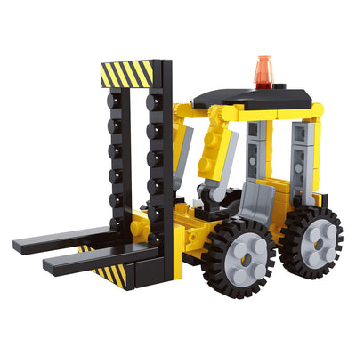 Kit de construction pour chariot élévateur - 74 pièces.