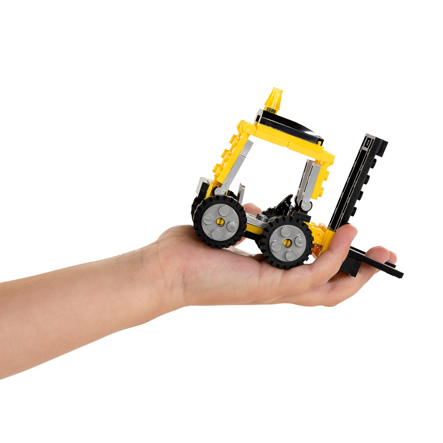Kit de construction pour chariot élévateur - 74 pièces.
