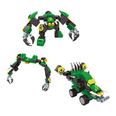 Jeu de construction Titan Transform Green - 76 pièces.