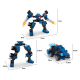 Jeu de construction Titan Transform Blue - 71 pièces. - afbeelding 3