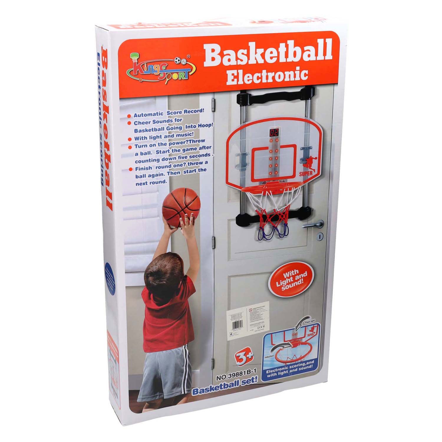Accroche-porte pour panneau de basket-ball avec comptoir
