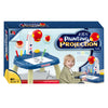 Table de projection de dessin bleu