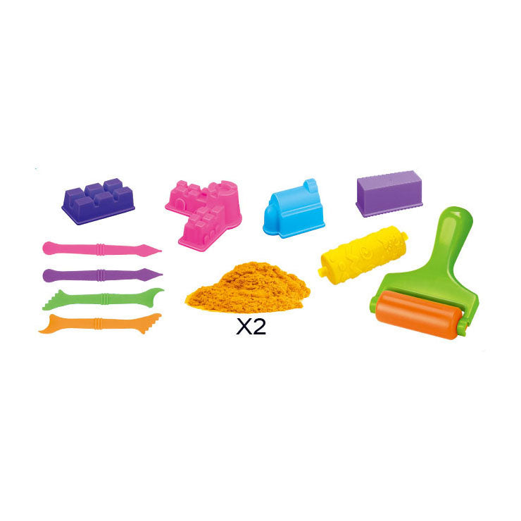 Jeu de sable château, 2x300gr