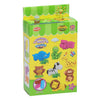Set d'argile avec 2 formes d'animaux et 1 outil