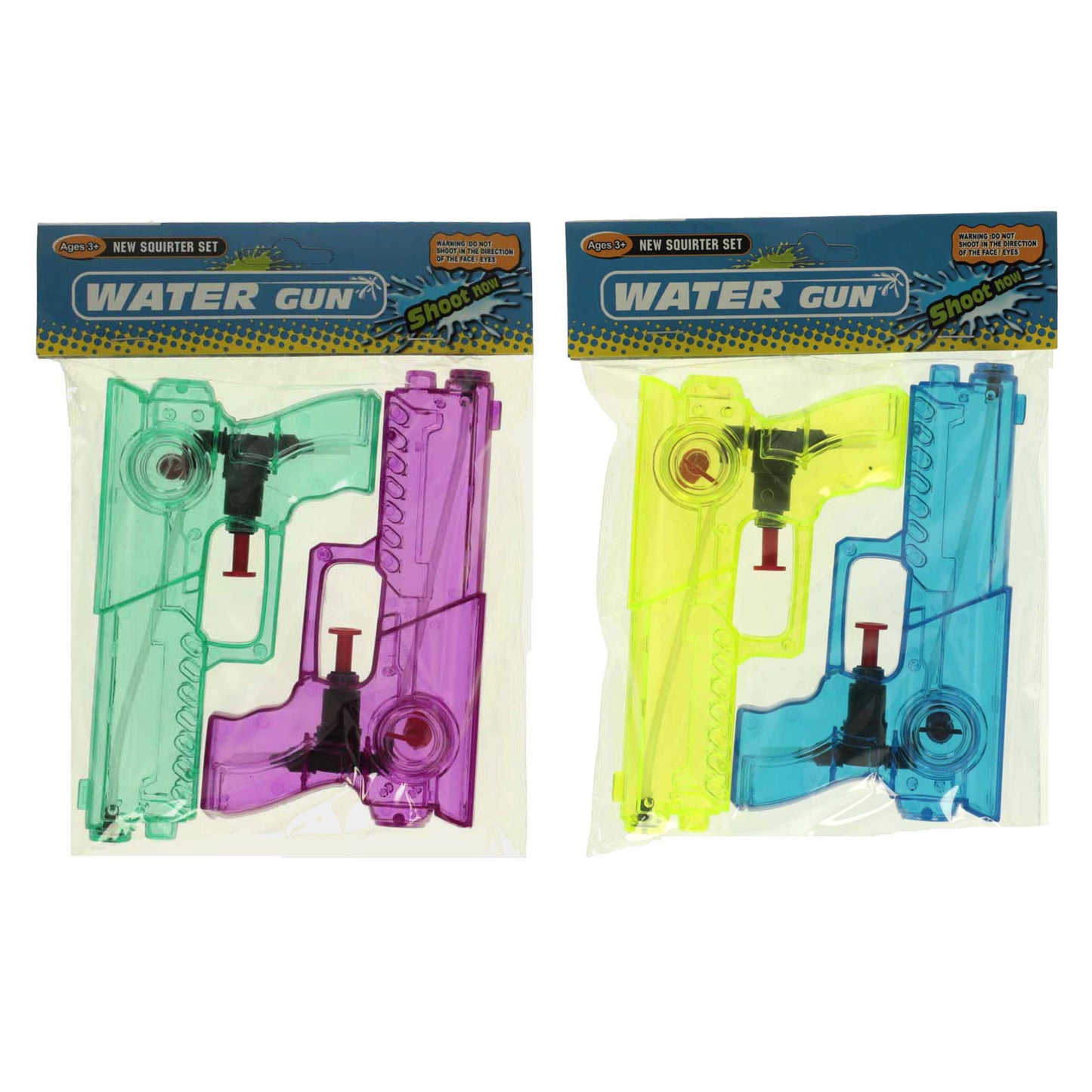 Piselles d’eau transparentes, 2pcs.