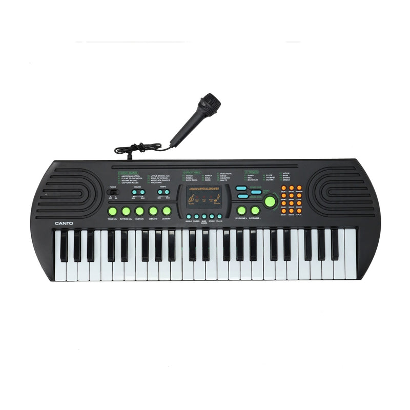 Clavier électronique avec microphone