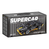 Jeu de blocs de construction voiture de sport rétractable - 589 pièces.
