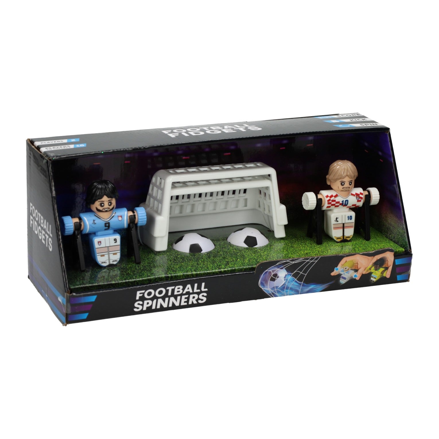 Jeu de football pour deux joueurs
