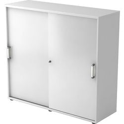 Bach armoire à portes coulissantes Hammerer v1753s w w ce blanc 1200 mm x 400 mm x 1100 mm