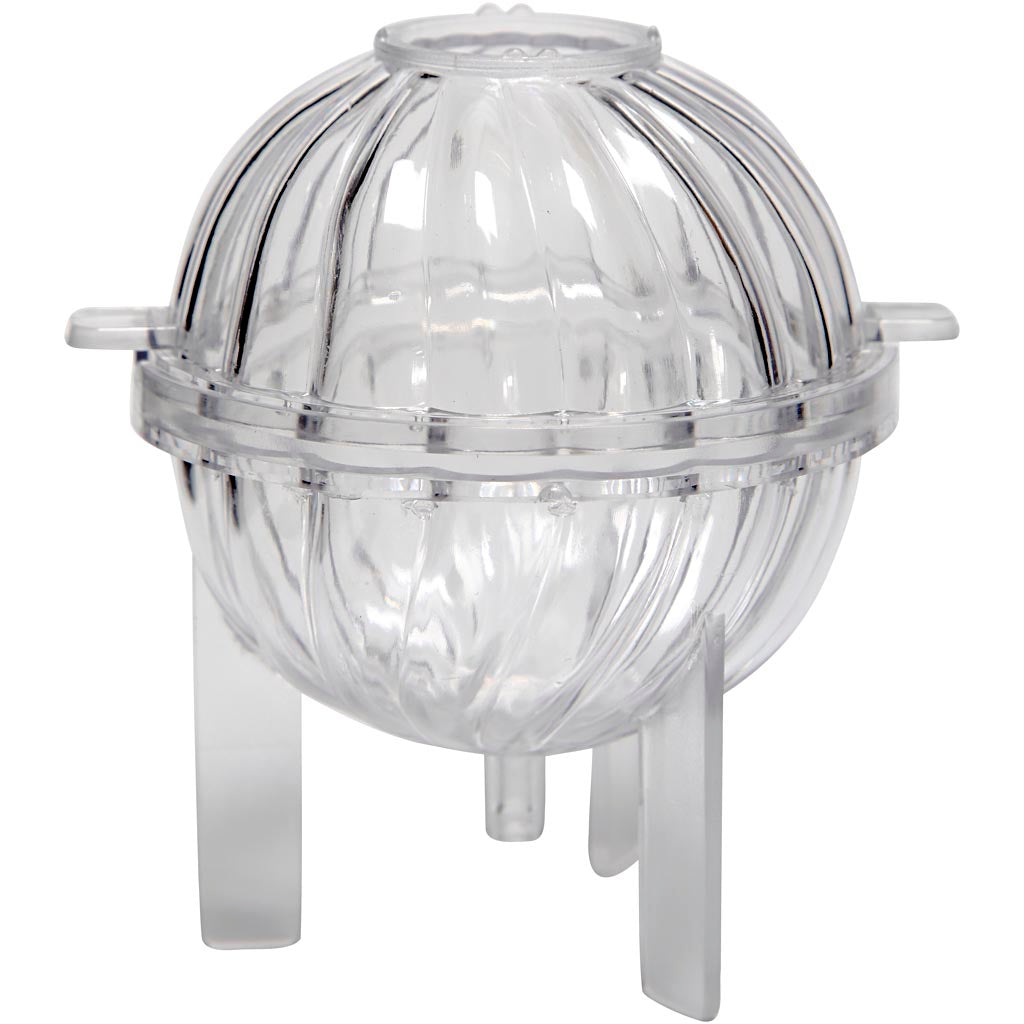 Moule à bougie Creativ company, boule avec spirale, h: 70 mm, 1 pièce
