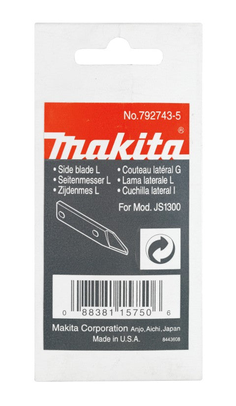Makita accessoires couteau latéral gauche - 792743-5