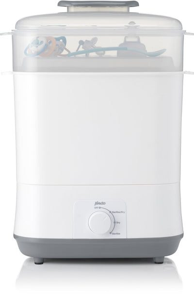 Alecto bf55 - stérilisateur électrique à vapeur avec fonction de séchage - blanc