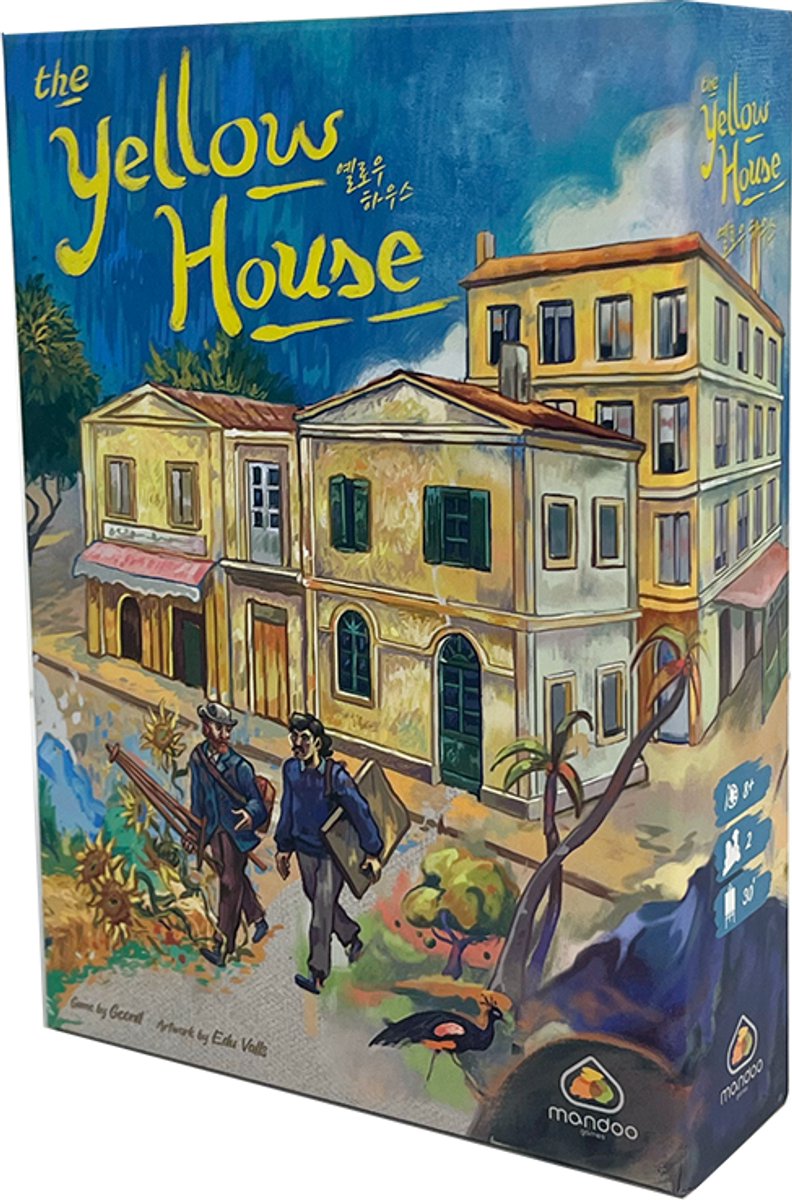 Geronimo games la maison jaune - - à partir de 8 ans - 2 joueurs - jeu de société
