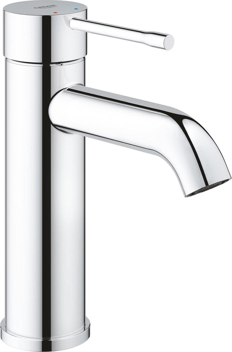 Robinet pour lavabo Grohe essence - économie d'eau - bec bas - chrome