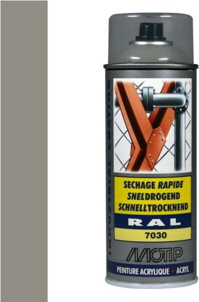 Motip 1051634 - ind. ral 7030 bleu-gris bombe aérosol 400 ml | 1 pièce
