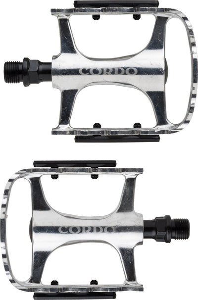 Cordo pédale trekking aluminium argent