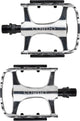 Cordo pédale trekking aluminium argent